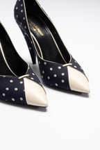 ESCARPINS À POIS - SAINT LAURENT