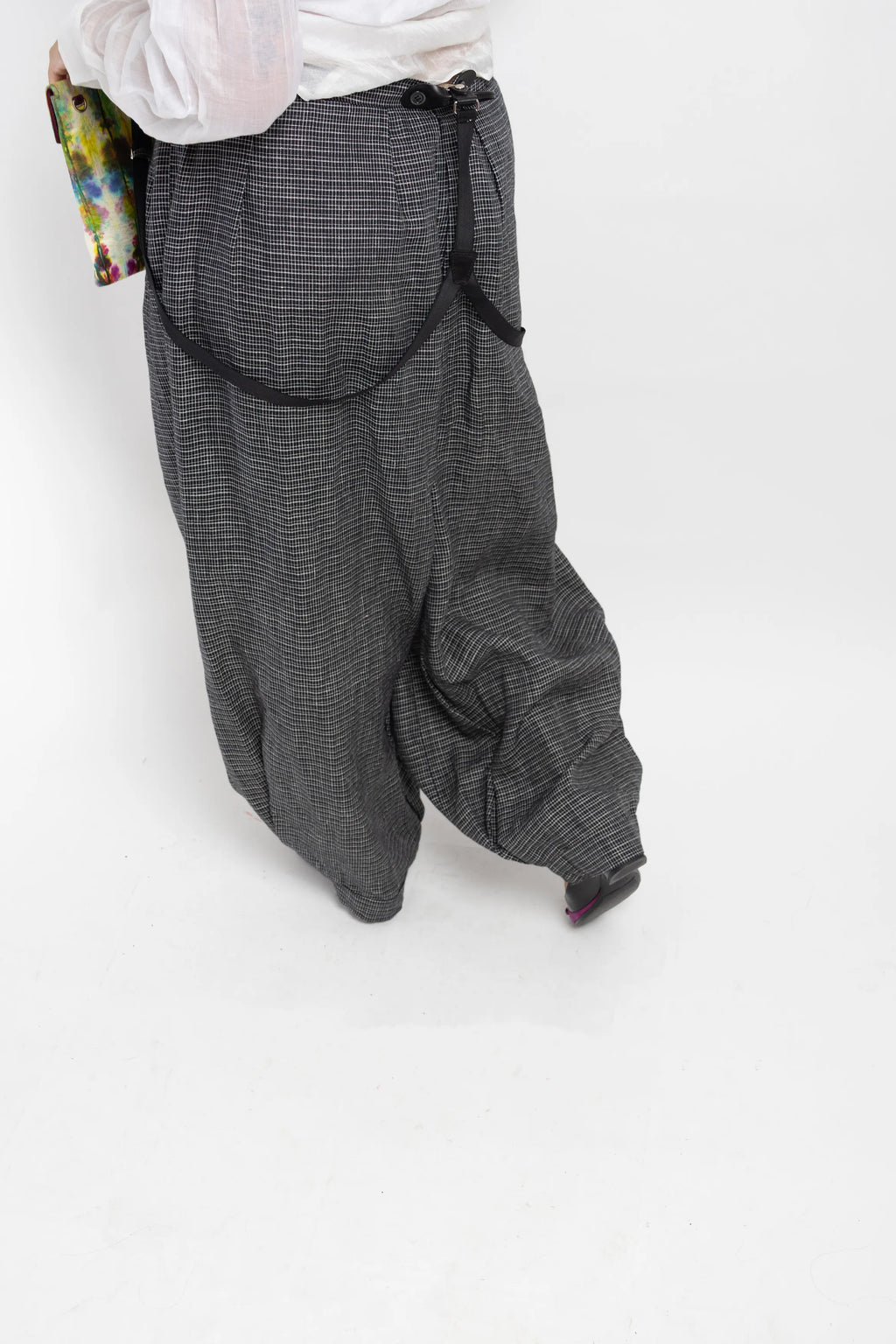 PANTALON BALLOON AVEC BRETELLES - CHANTAL THOMASS