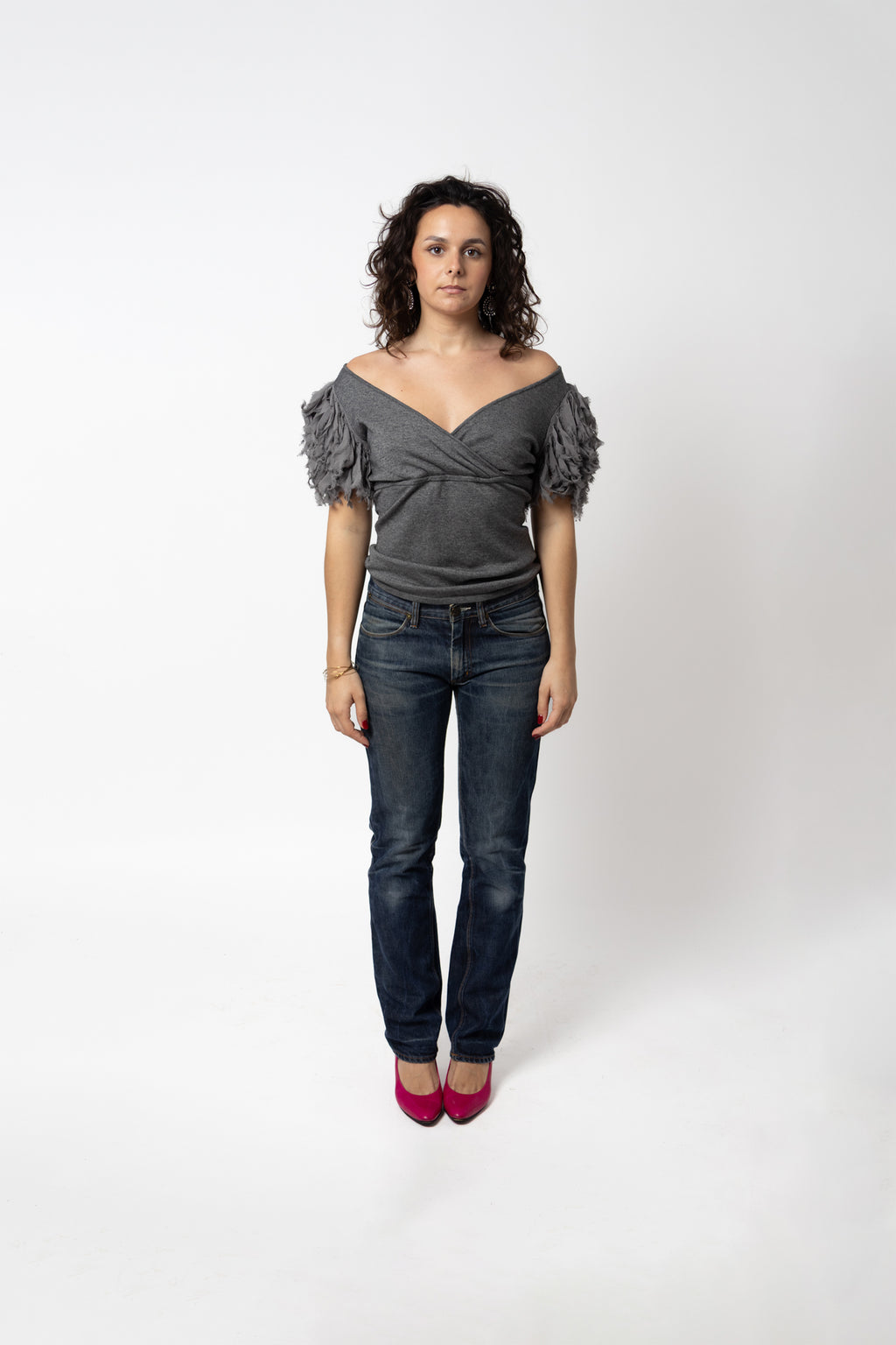 Jean droit Acne Studios Denim - seconde main créateurs luxe - taille 36