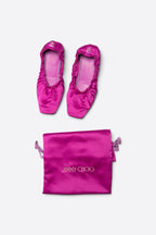 BALLERINES EN SATIN - JIMMY CHOO