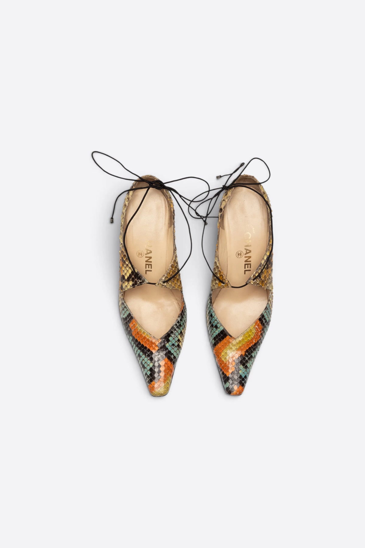 ESCARPINS EN PYTHON - CHANEL