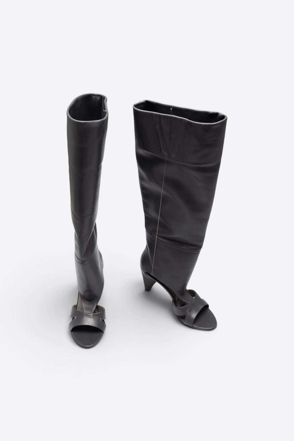 SANDALES EN CUIR HAUTES - COSTUME NATIONAL