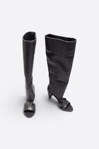 SANDALES EN CUIR HAUTES - COSTUME NATIONAL