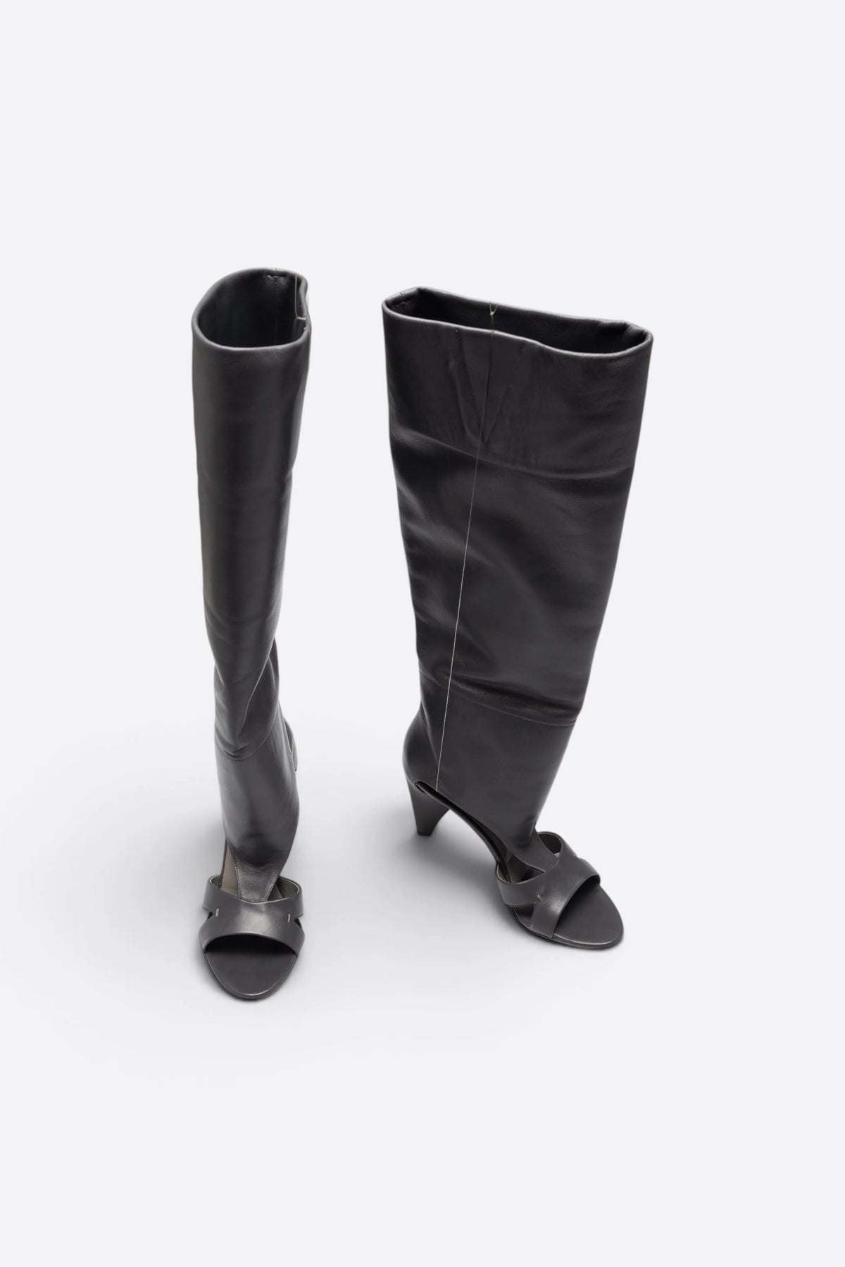 SANDALES EN CUIR HAUTES - COSTUME NATIONAL