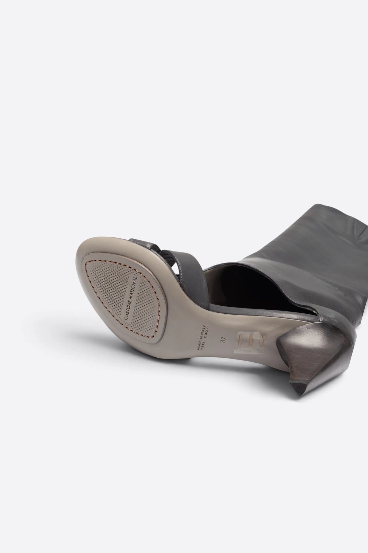 SANDALES EN CUIR HAUTES - COSTUME NATIONAL