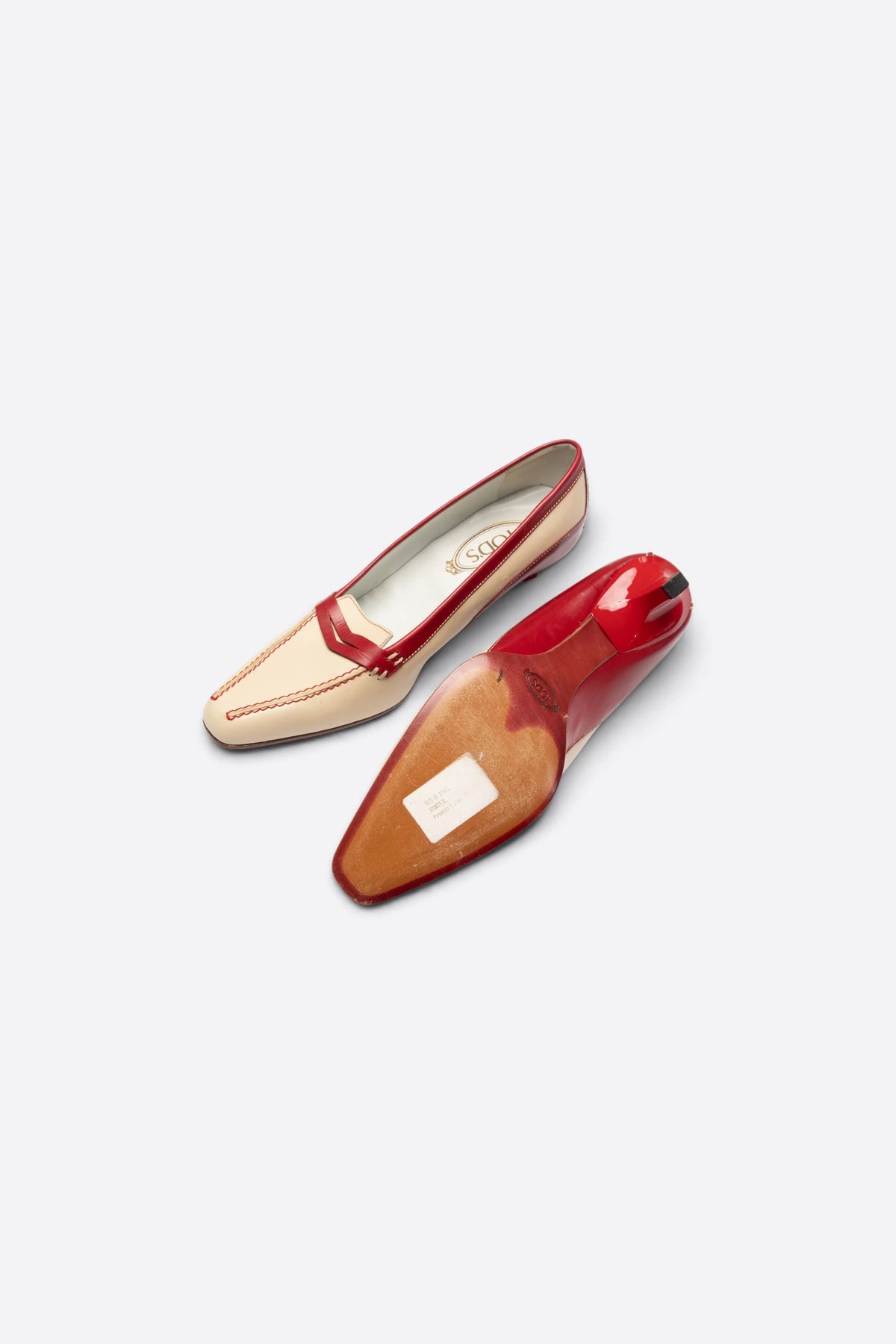 MOCASSINS À TALON - TOD'S