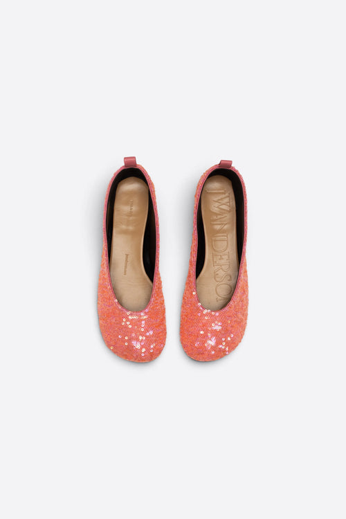 BALLERINES À SEQUINS - JW ANDERSON
