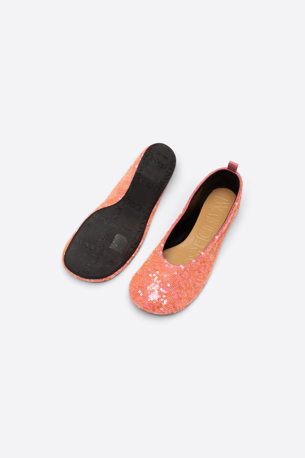 BALLERINES À SEQUINS - JW ANDERSON