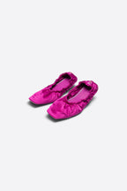 BALLERINES EN SATIN - JIMMY CHOO