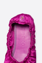 BALLERINES EN SATIN - JIMMY CHOO