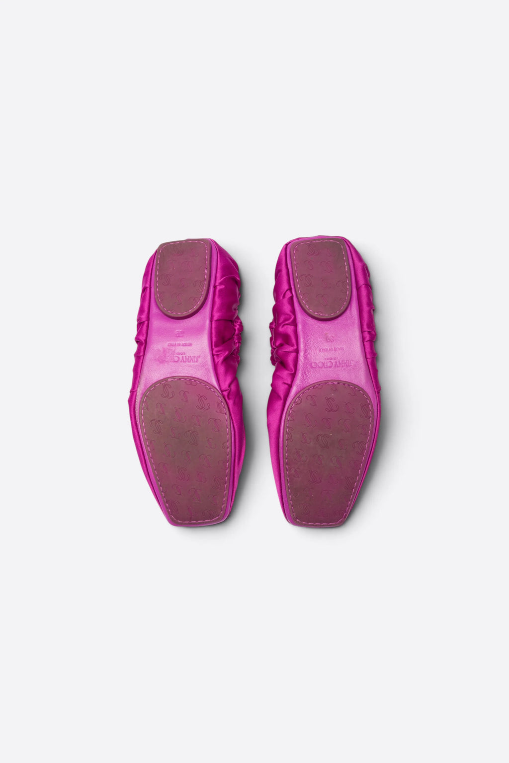 BALLERINES EN SATIN - JIMMY CHOO