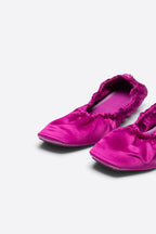 BALLERINES EN SATIN - JIMMY CHOO