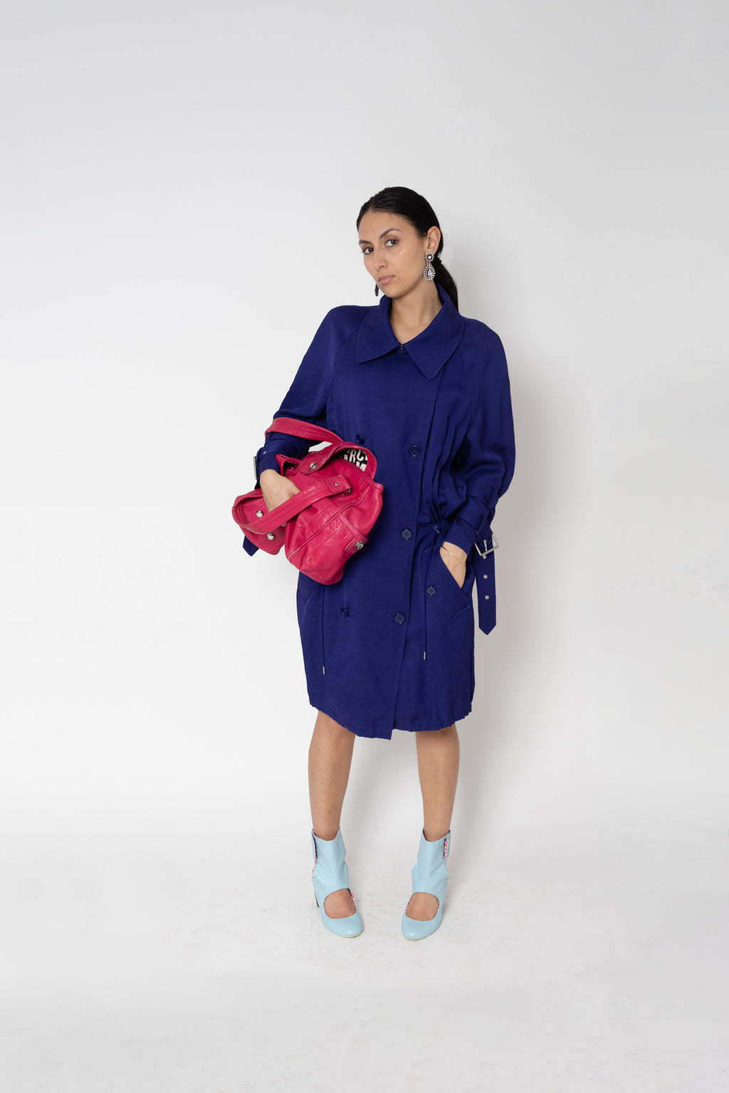 Trench Acne Studios violet lin seconde main - taille 38