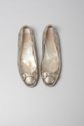 Ballerines Gucci dorées seconde main - pointure 41 FR
