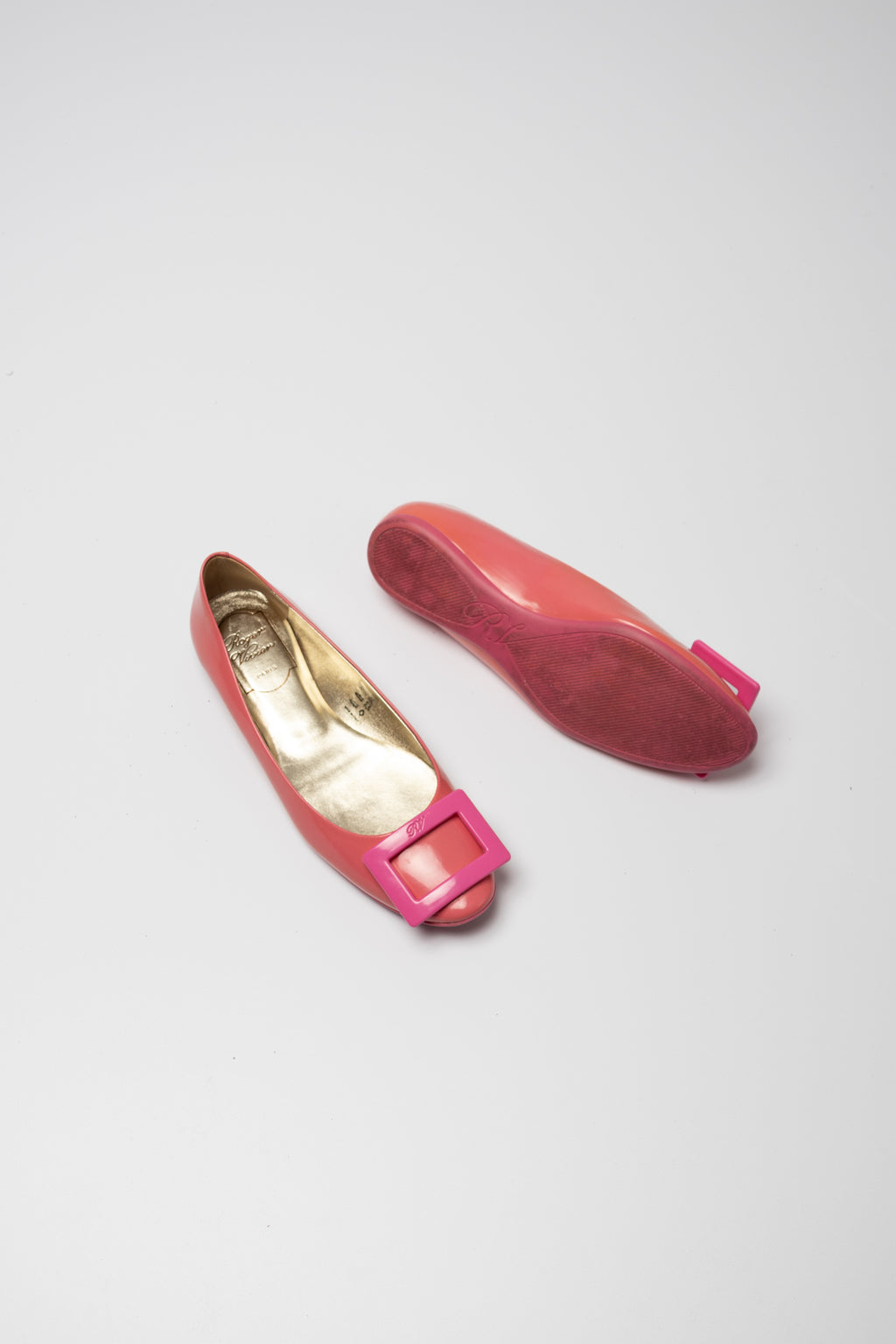 BALLERINES BOUCLE CARRÉE - ROGER VIVIER