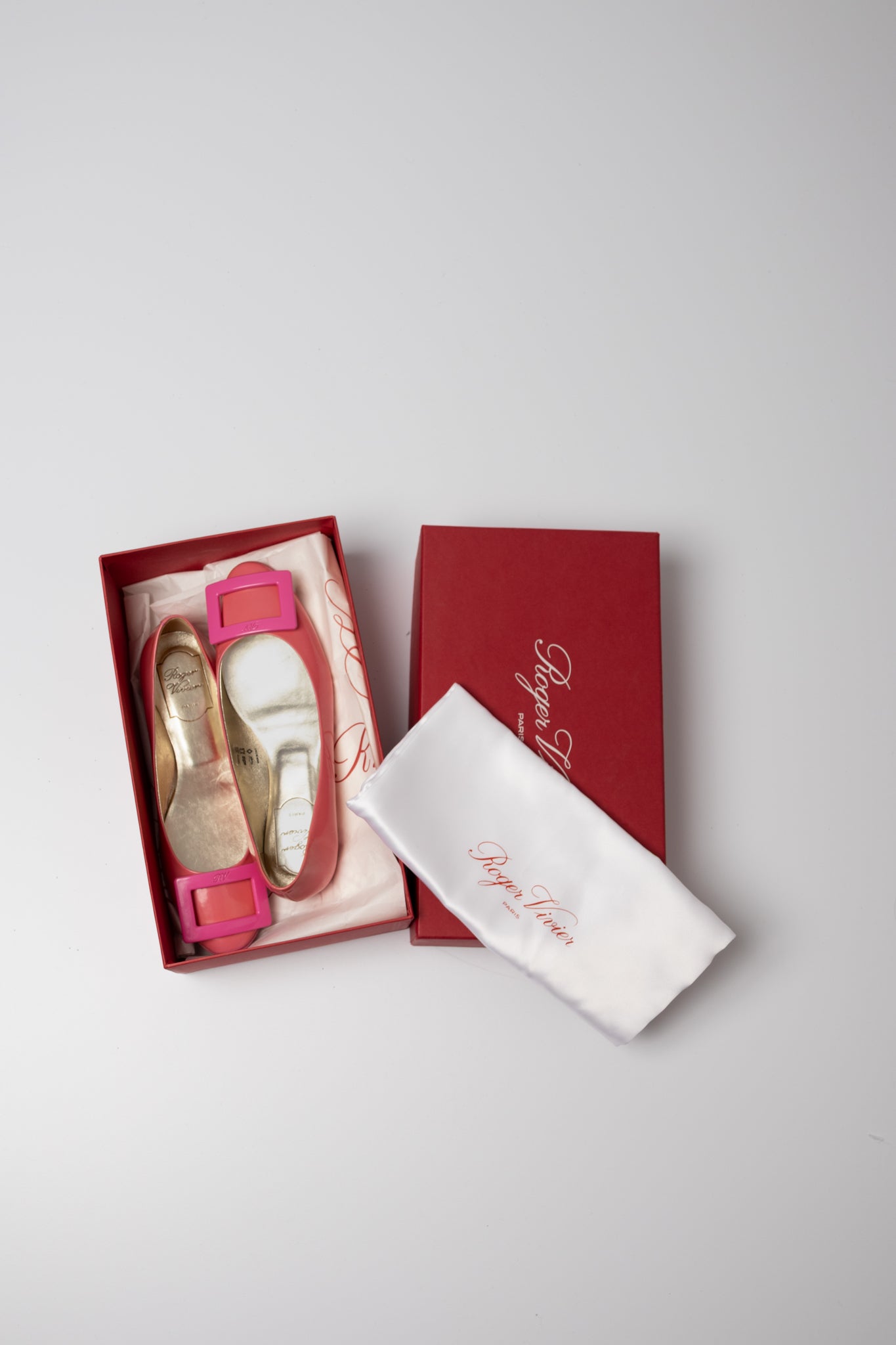 BALLERINES BOUCLE CARRÉE - ROGER VIVIER