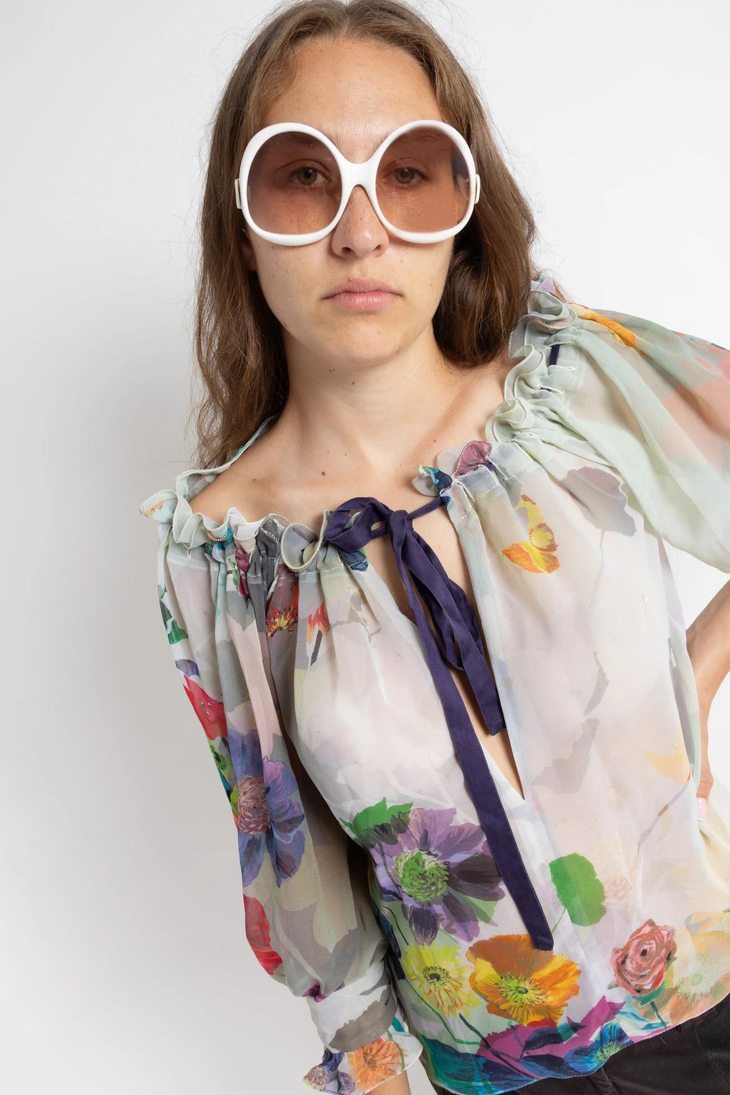 BLOUSE IMPRIMÉE - MATTHEW WILLIAMSON