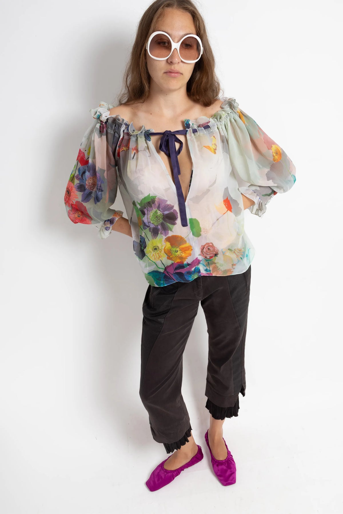 BLOUSE IMPRIMÉE - MATTHEW WILLIAMSON