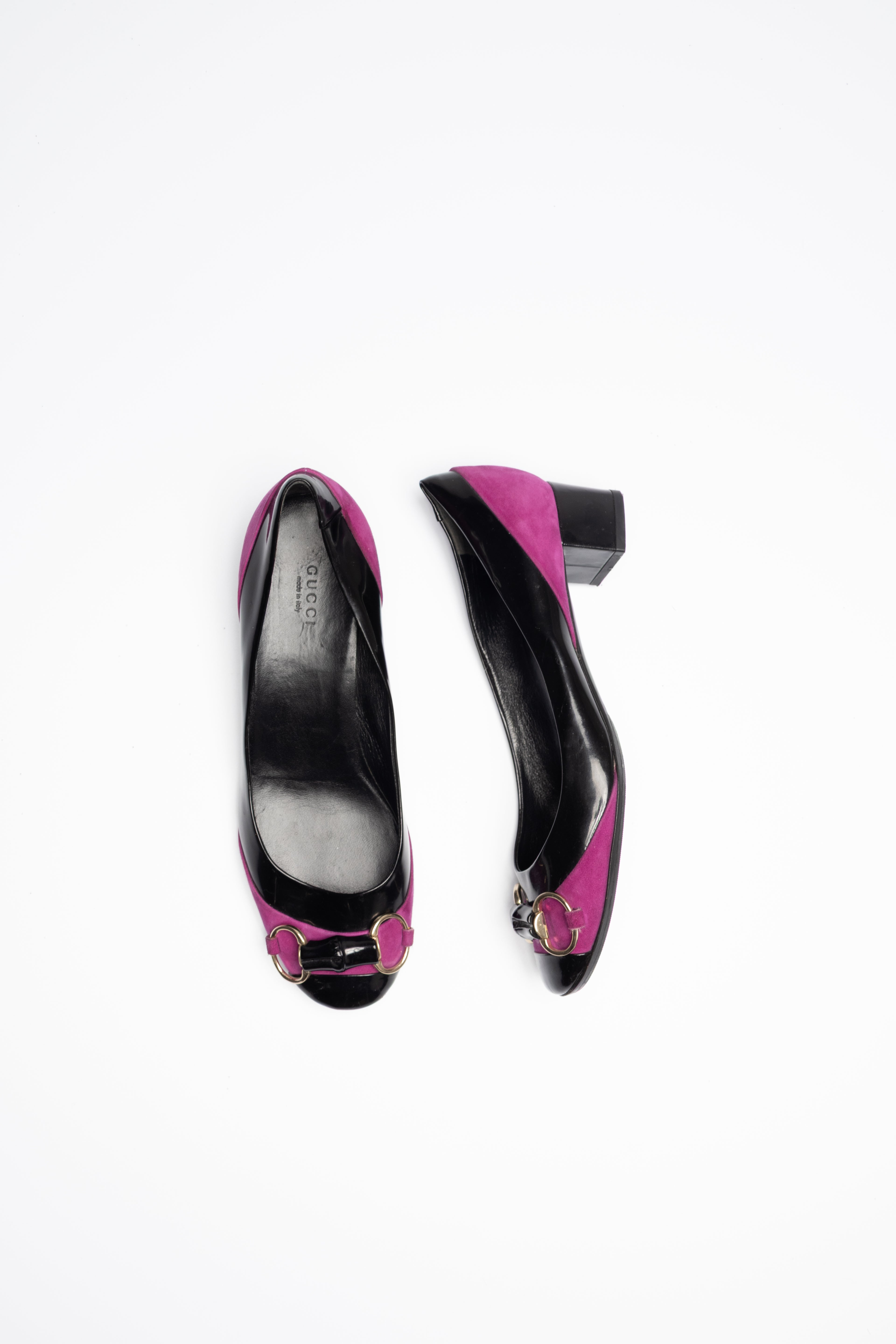 Ballerines talon Gucci seconde main - luxe occasion