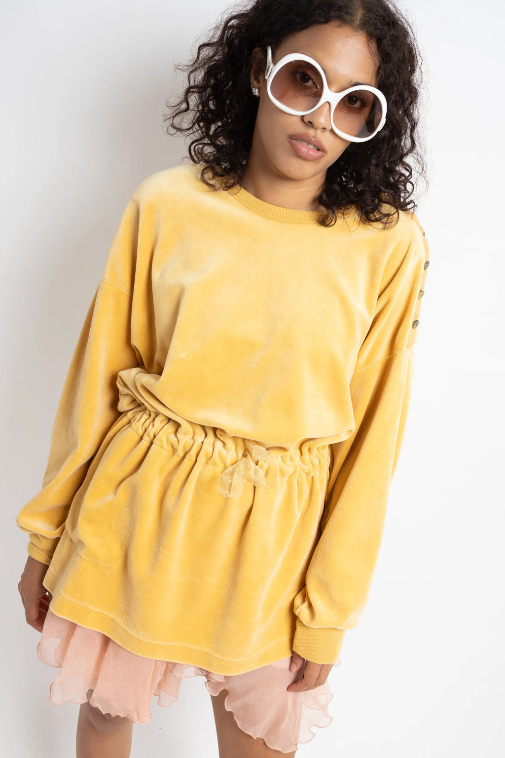 TUNIQUE EN VELOURS - SONIA RYKIEL