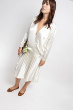 ROBE EN SATIN - PIERRE CARDIN