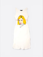 ROBE IMPRIMÉ TEXTURÉ "BLONDIE" - VINTAGE