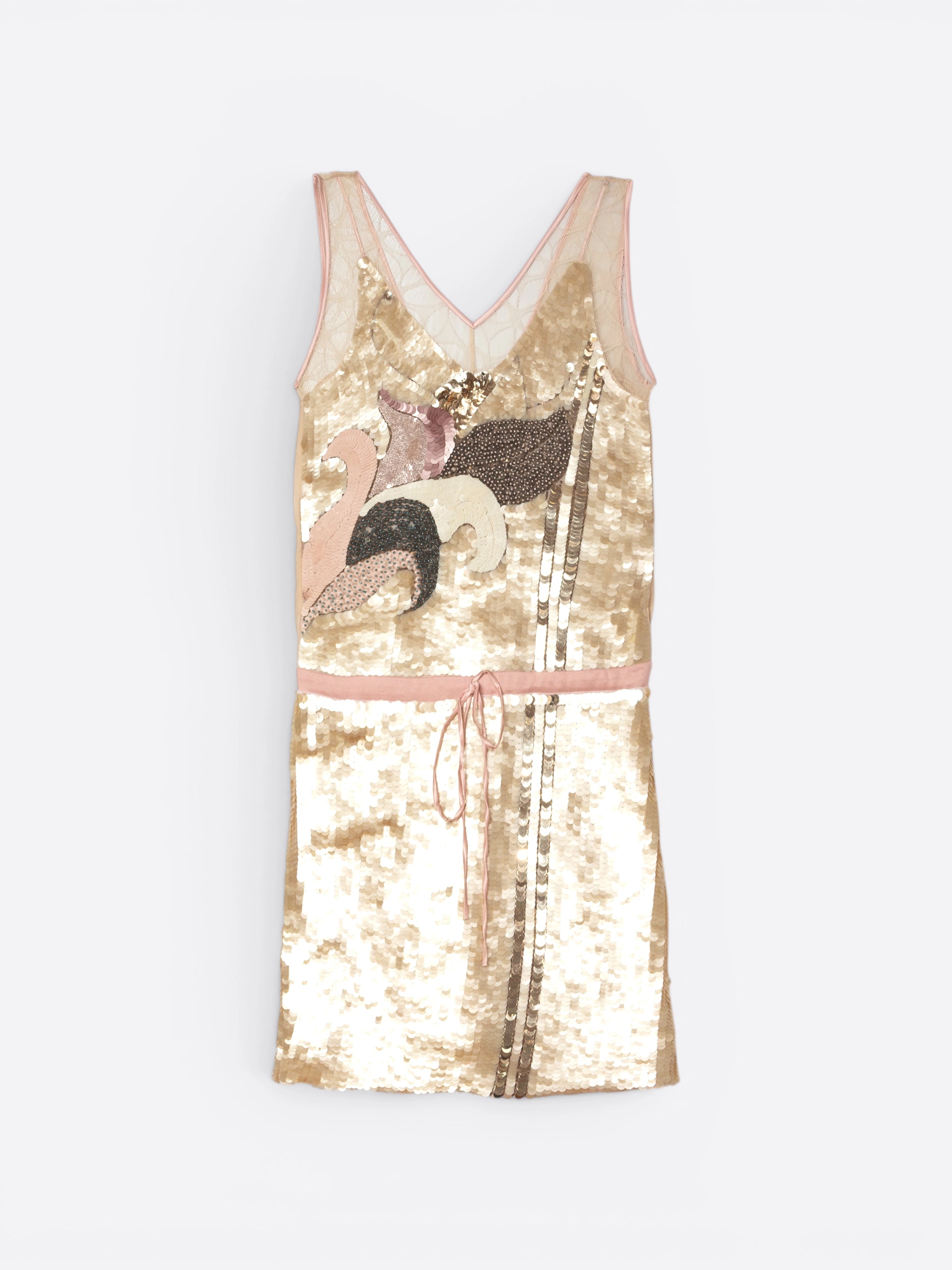 Robe en sequins brodés - ELENA PERSEIL