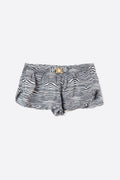 SHORT EN SOIE IMPRIMÉ ZÈBRE - BALMAIN