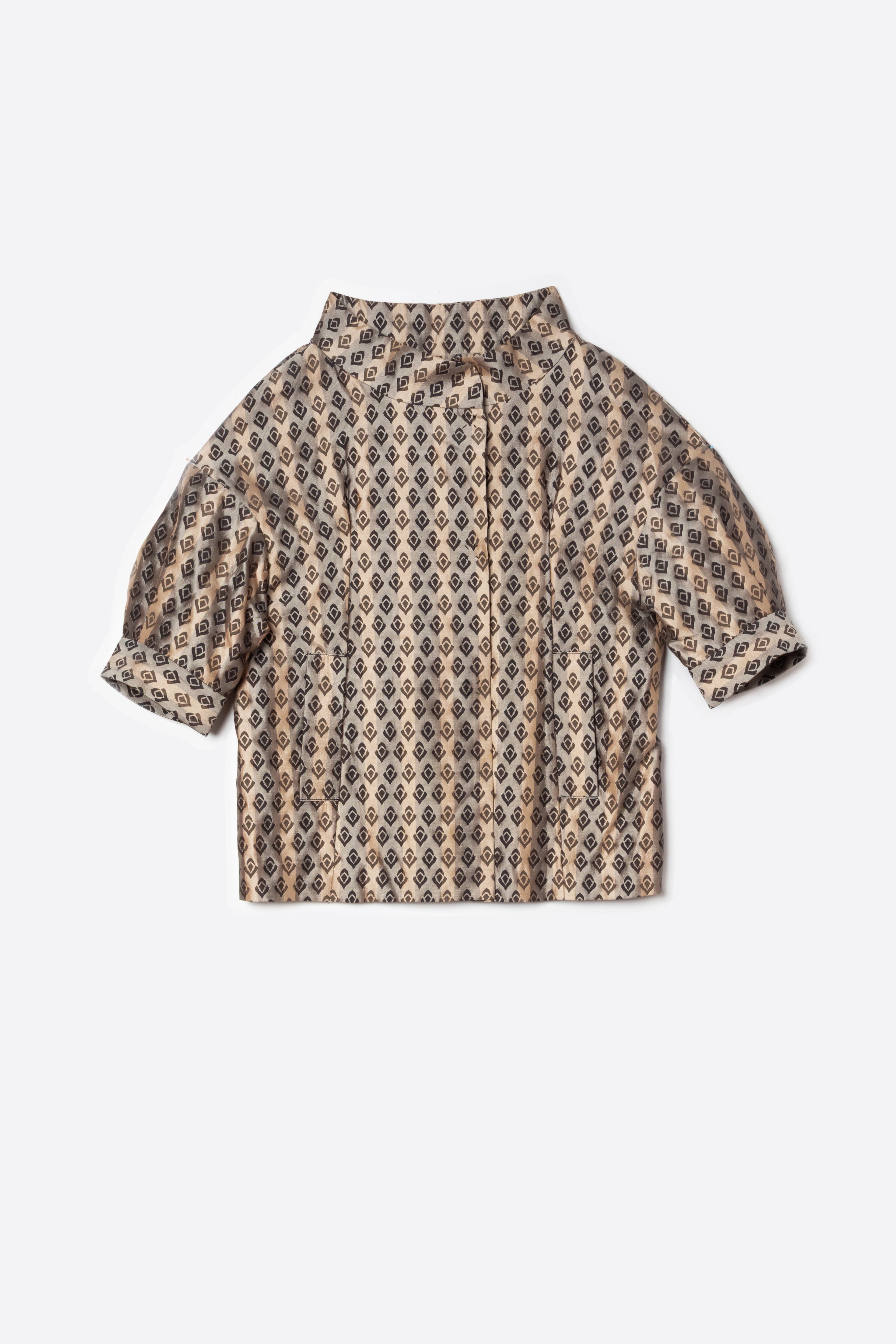 Top jacquard BCBGMAXAZRIA seconde main - createur occasion