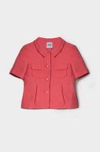 Veste corail Moschino - taille 36 - pièce unique seconde main de créateurs
