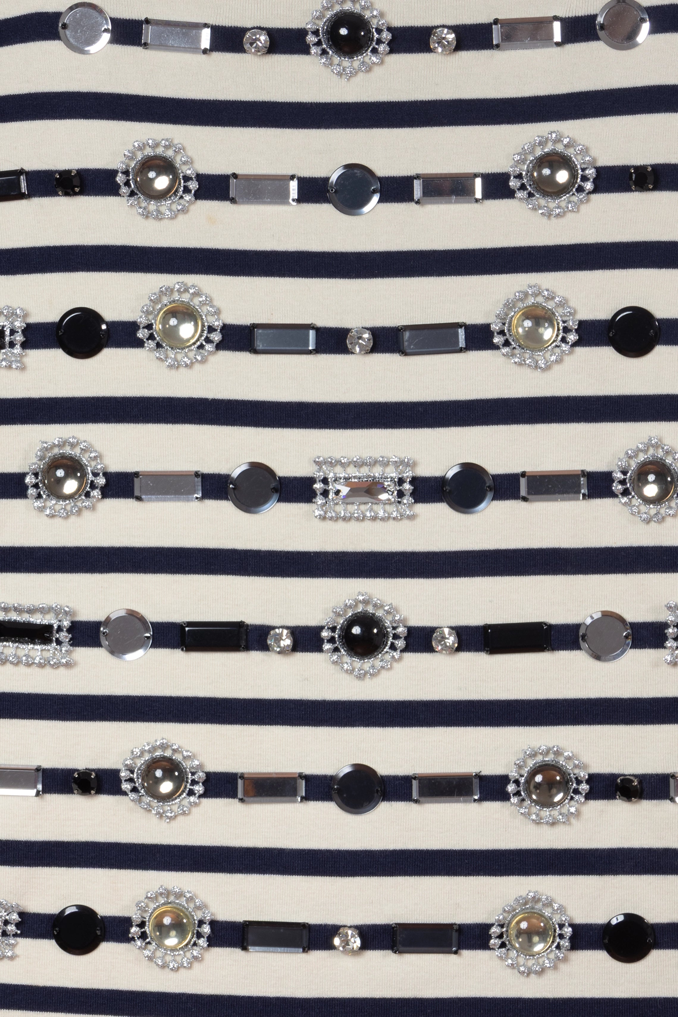TOP EN MAILLE AVEC CABOCHONS - MARC JACOBS