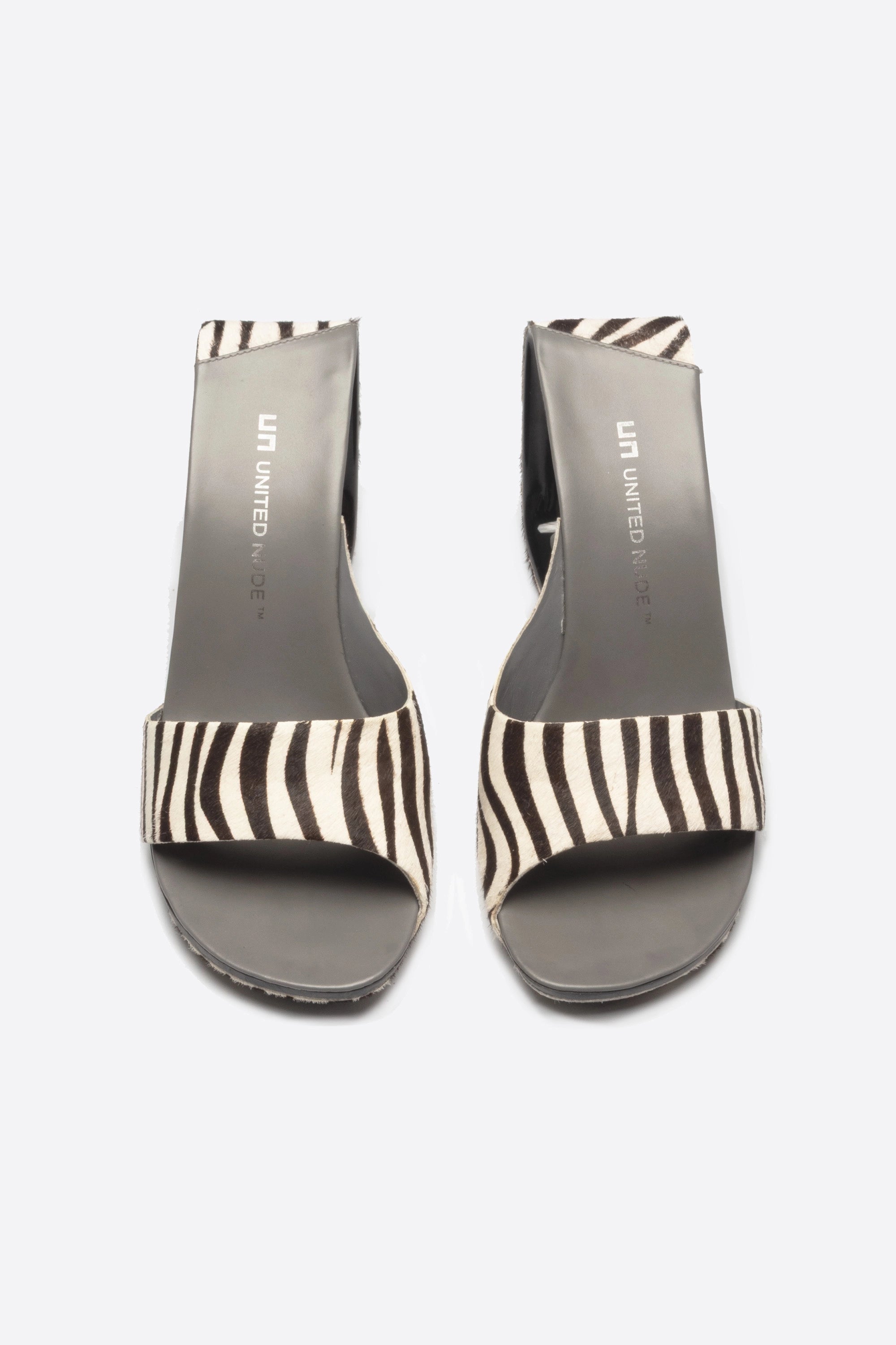 SANDALES À TALONS IMPRIMÉE - UNITED NUDE