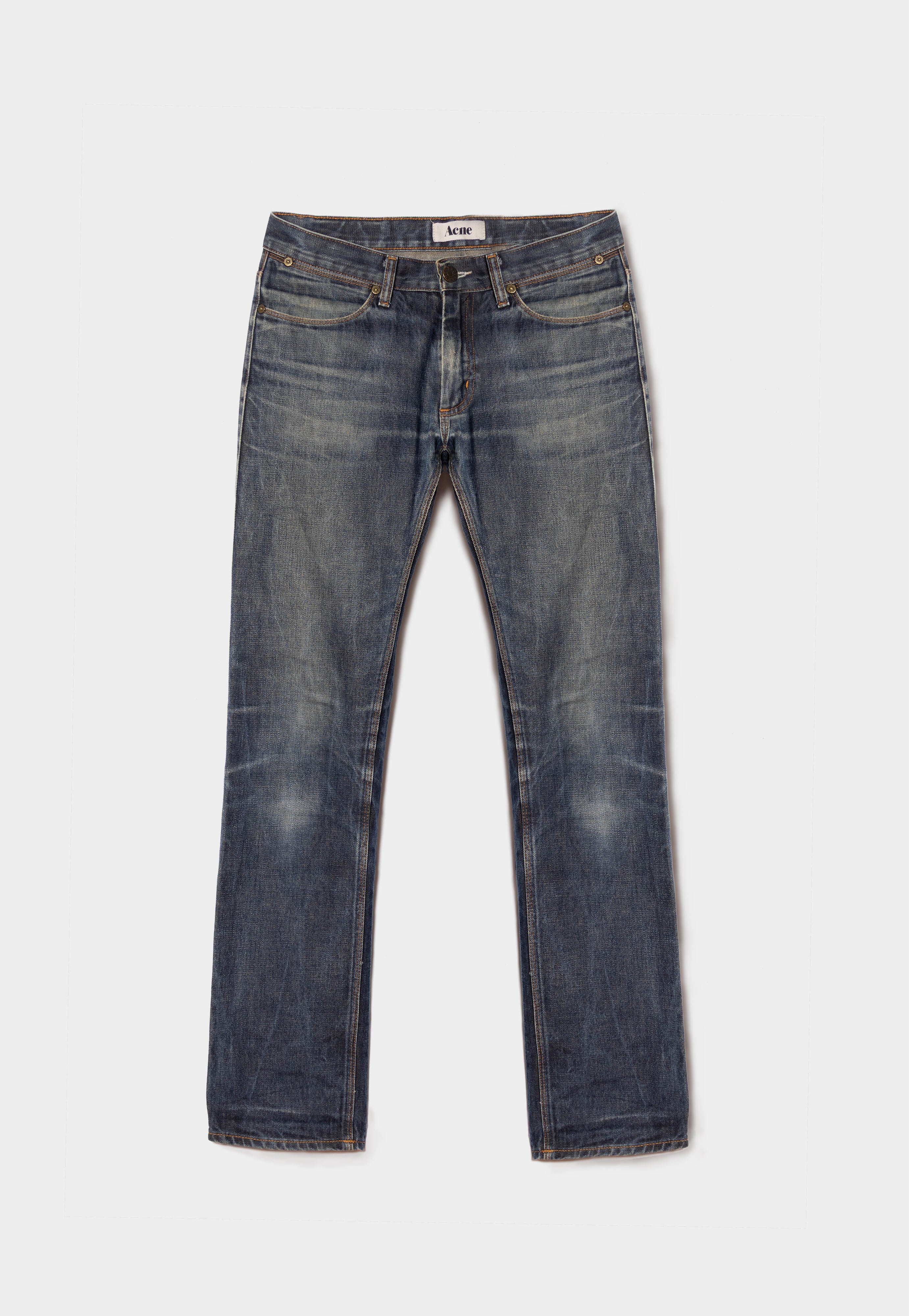 Jean droit Acne Studios Denim - seconde main créateurs luxe - taille 36