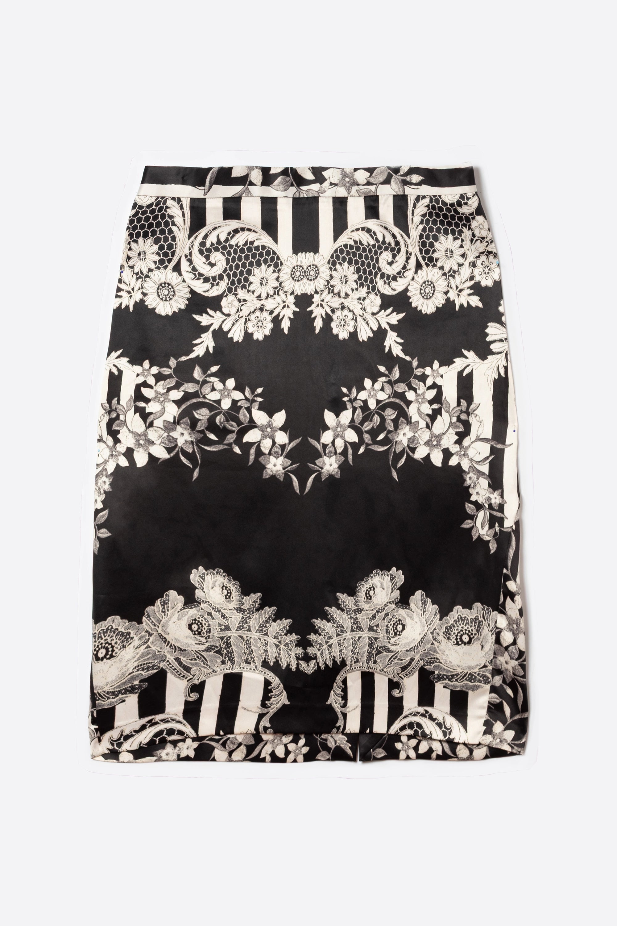 JUPE DROITE IMPRIMÉE BAROQUE - JUST CAVALLI