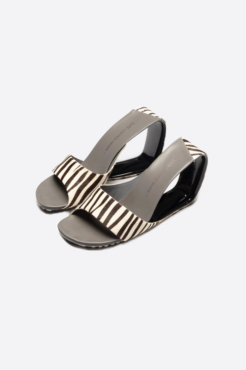 SANDALES À TALONS IMPRIMÉE - UNITED NUDE