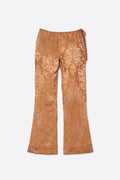 Pantalon evase brocart La Perla seconde main - luxe lingerie occasion