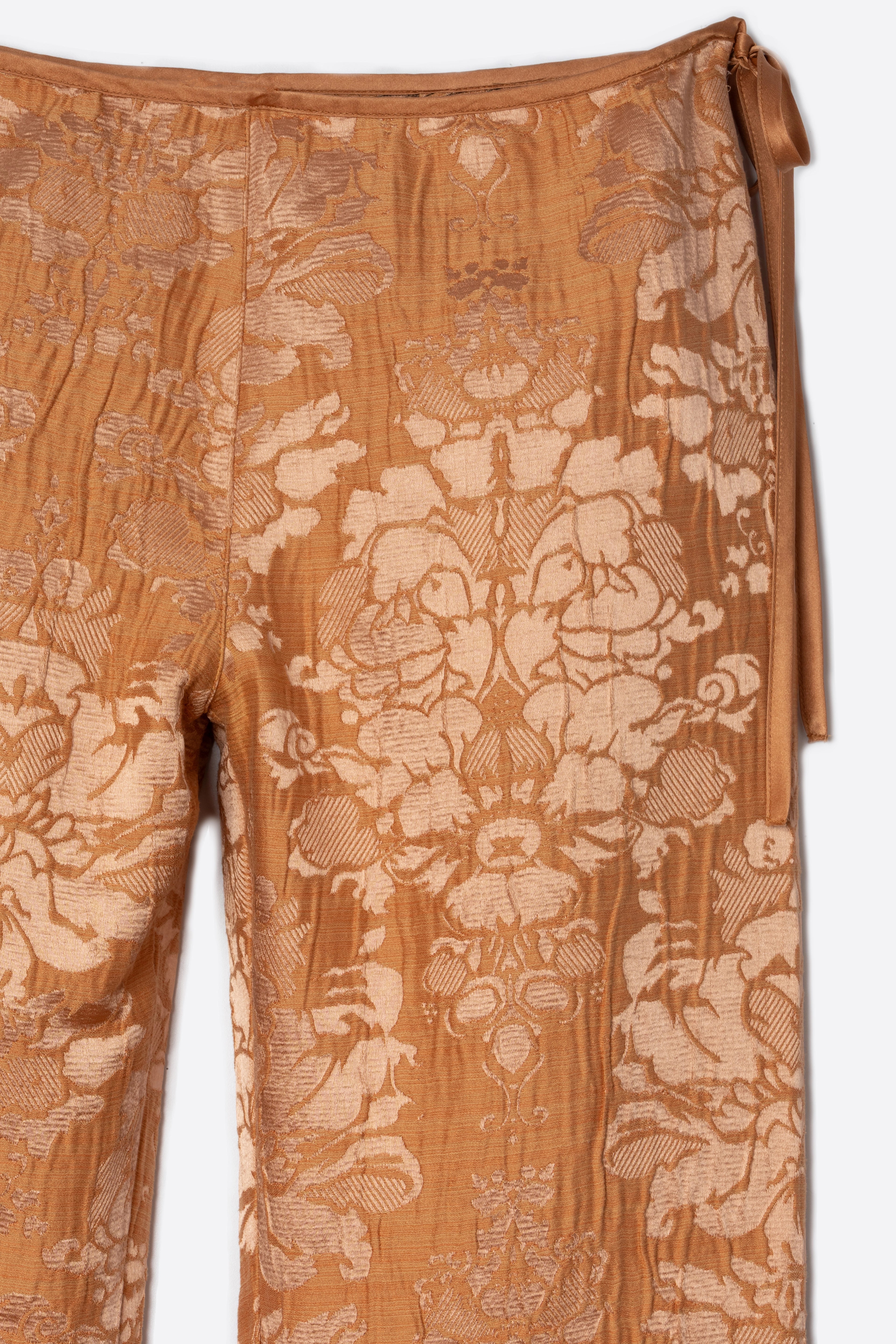 Pantalon Évasé en Brocart - La Perla