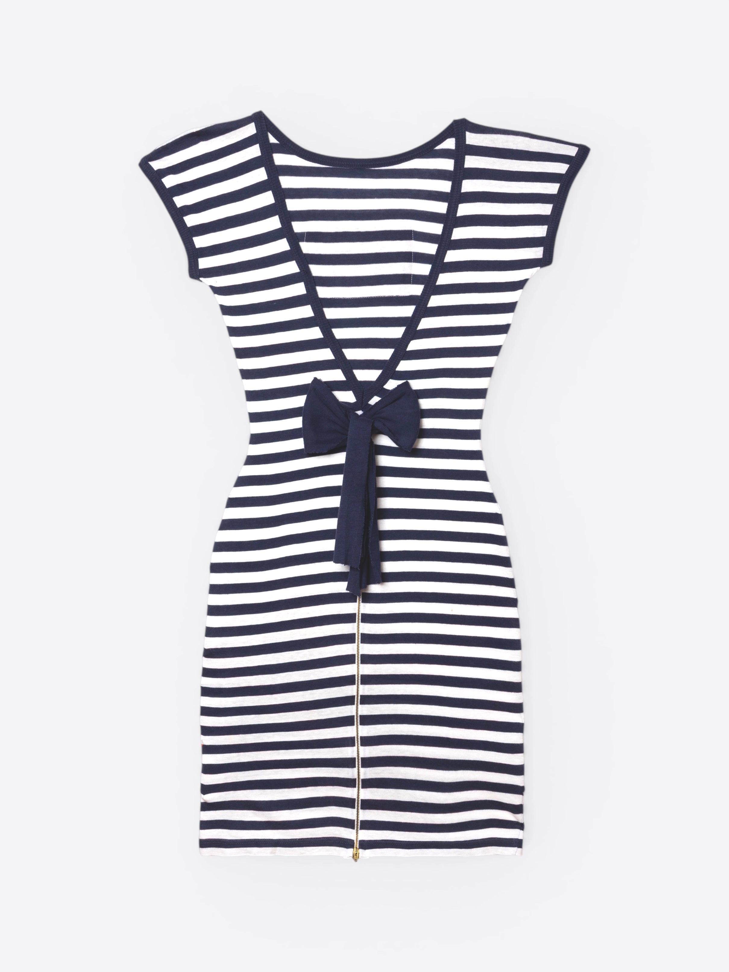 Robe en Jersey à rayures - Bluemarine