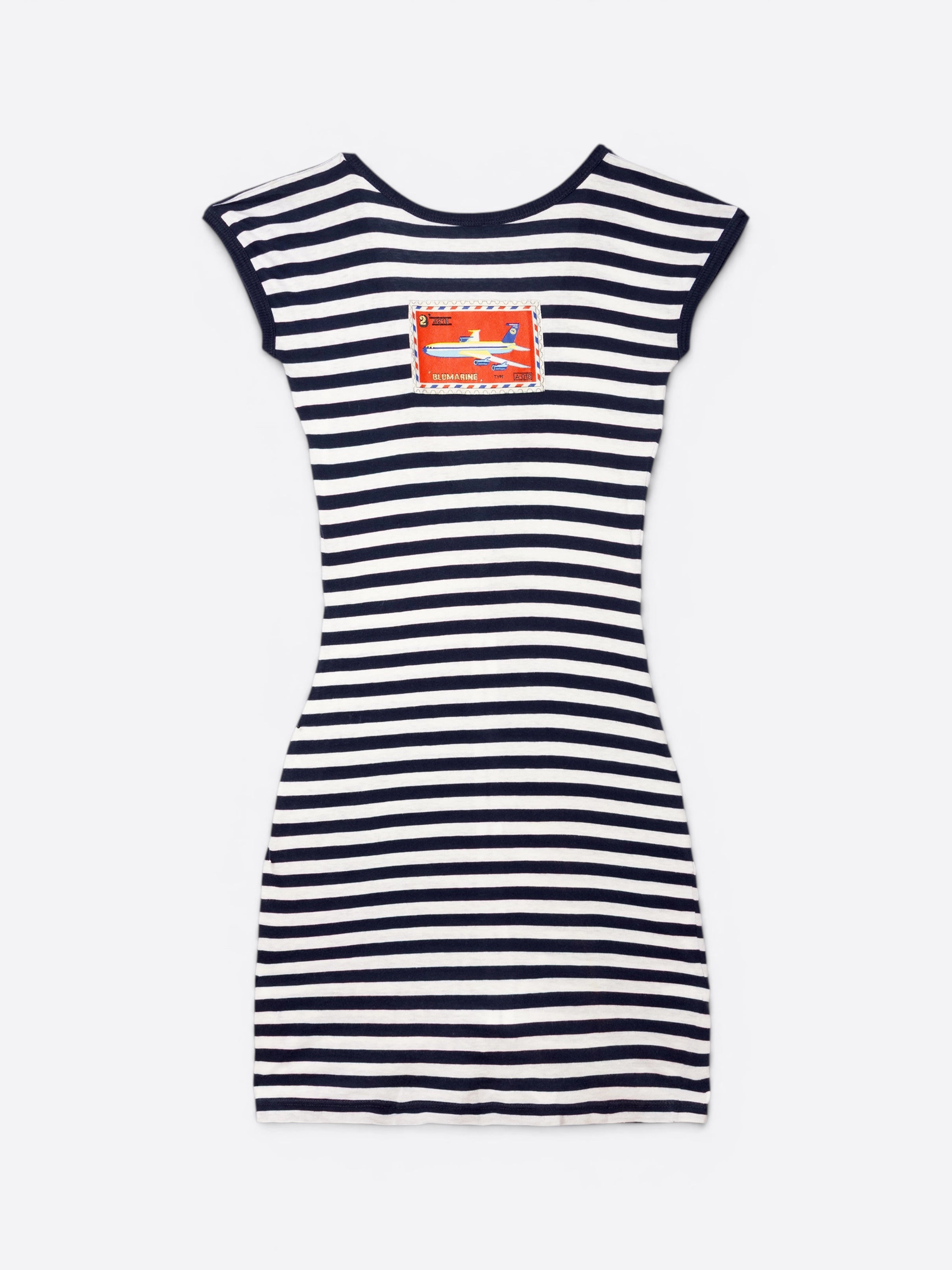 Robe en Jersey à rayures - Bluemarine