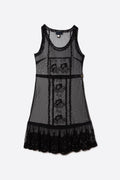 Robe transparente brodee Class Roberto Cavalli seconde main - occasion luxe
