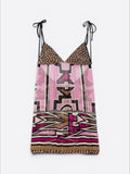 Tunique en soie et jersey - Alberta ferretti