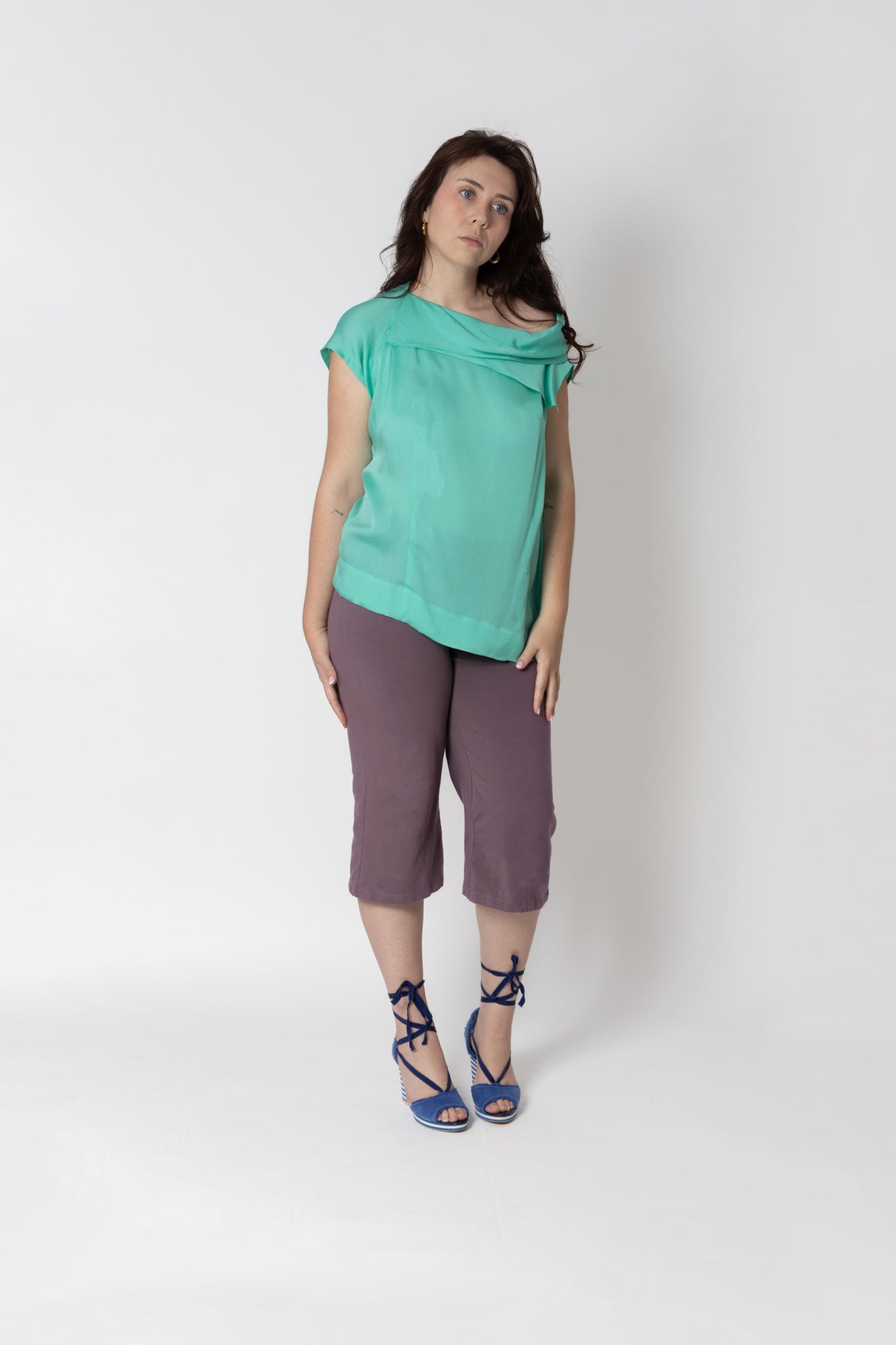 Top en Satin de Soie – Escada