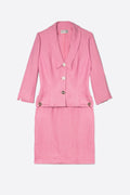 Ensemble veste jupe lin Franck et Fils seconde main - createur francais