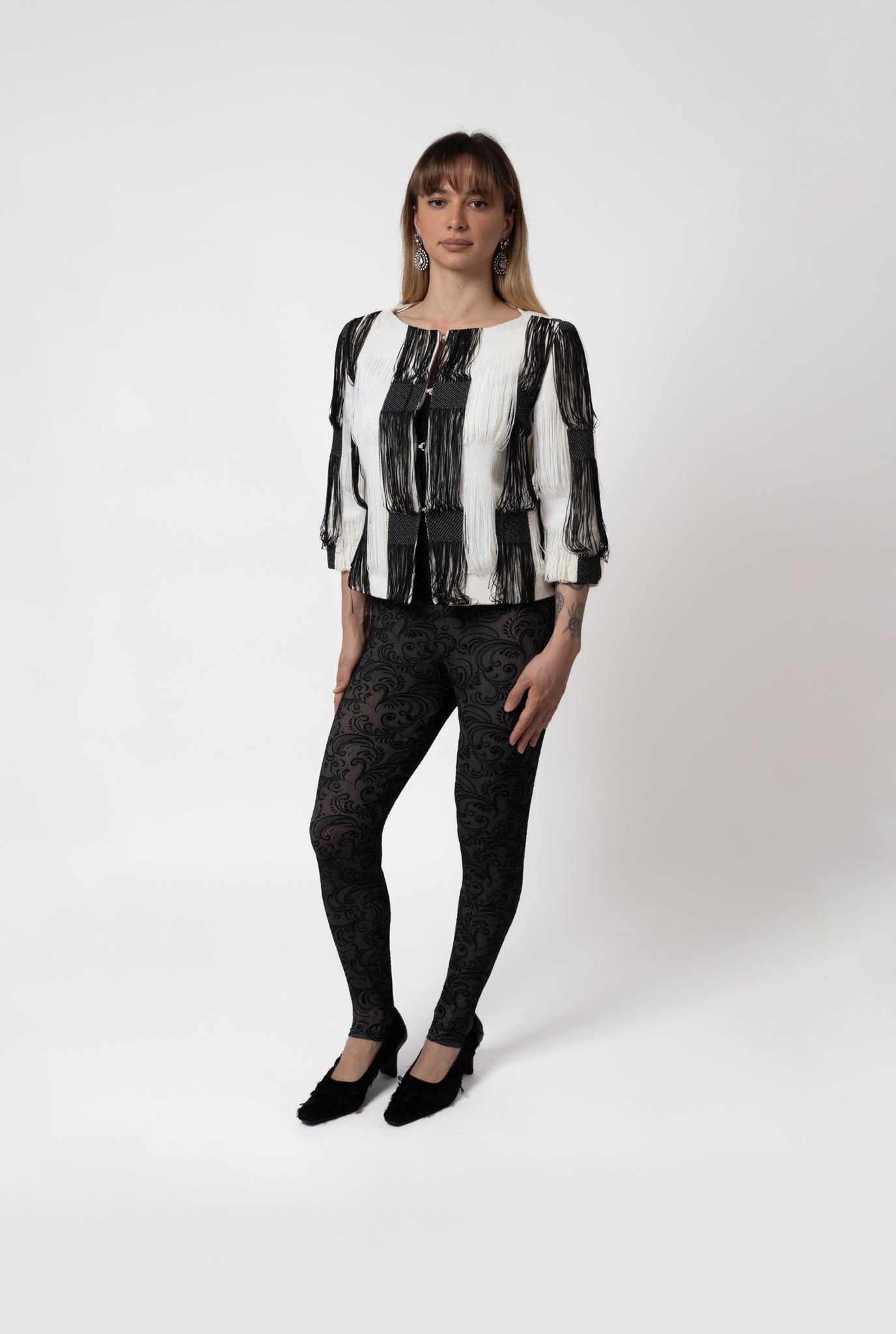 Veste Vintage À Franges - RUTY DESIGN